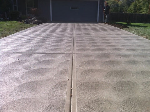 spin trowell finished concrete