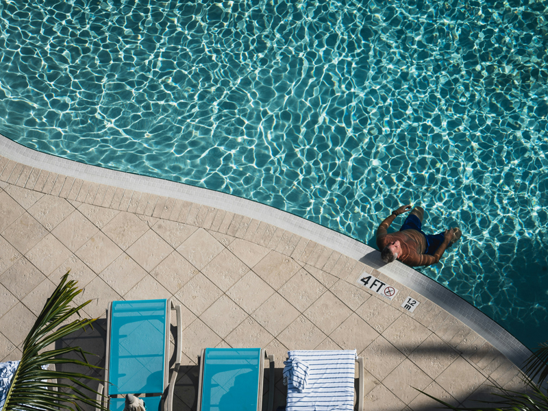 interlock pool deck