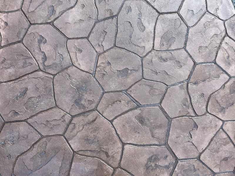 stamped-concrete-walkway-random-stone-brown-red-6