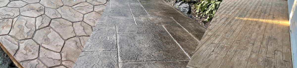 link to stamped concrete page
