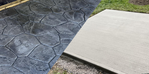 link to concrete services page