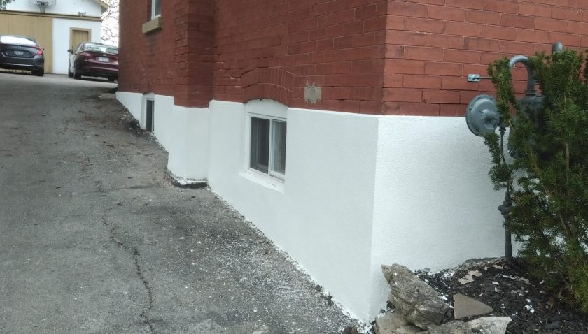 ottawa interlock front walkway steps and garden wall