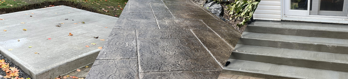 link to stamped concrete page