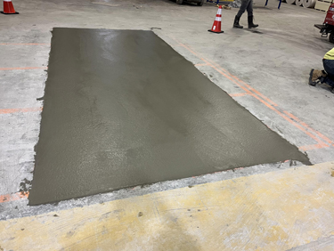 concrete slab in-fill
