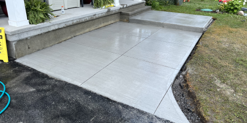 link to concrete slabs