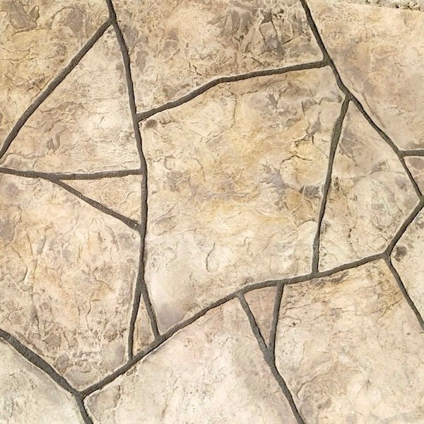 Sedona-Flagstone concrete stamp