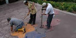 tamping concrete stamps